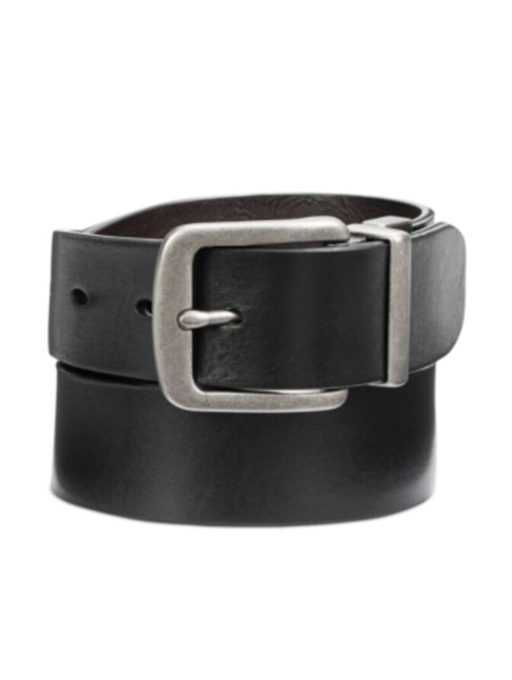 Perry Ellis Portfolio 38mm Cut Edge Reversible Casual Belt Size M (34) NWT